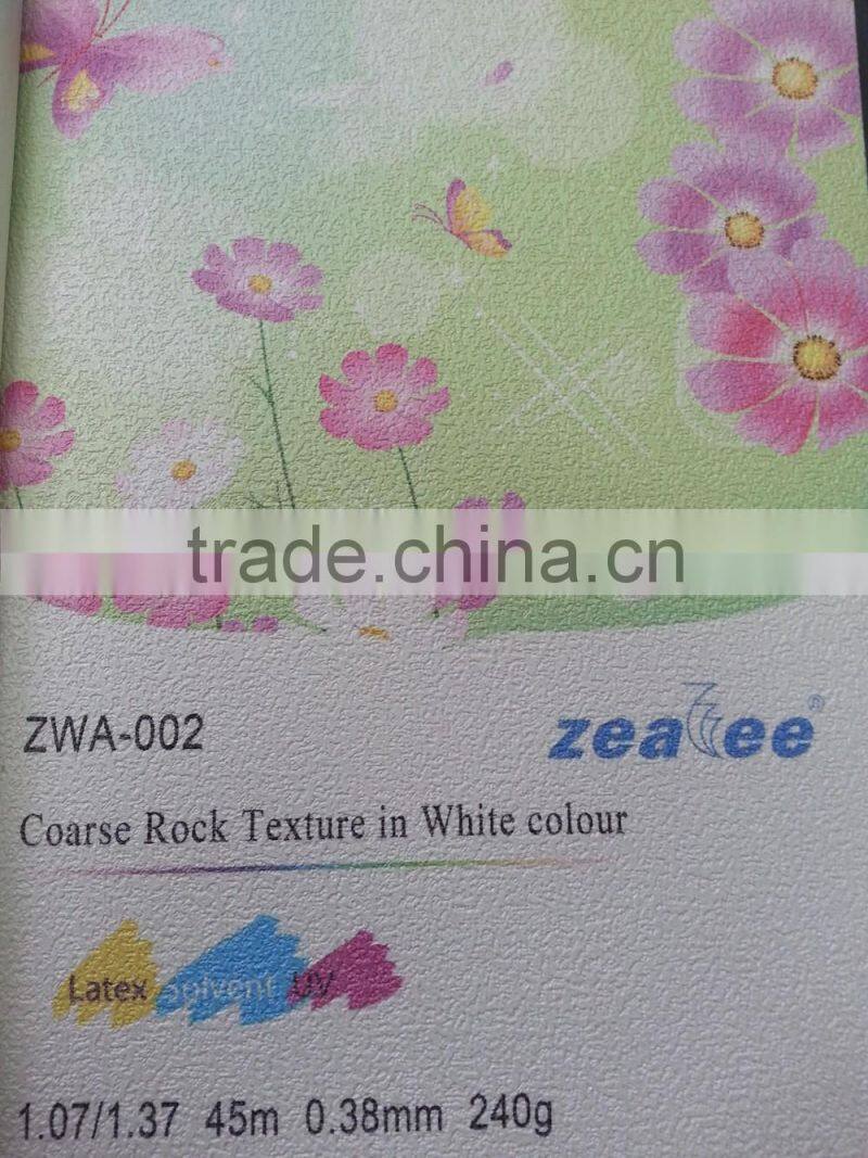china shanghai factory decorative wall paper/wall paper rolls/wall paper price