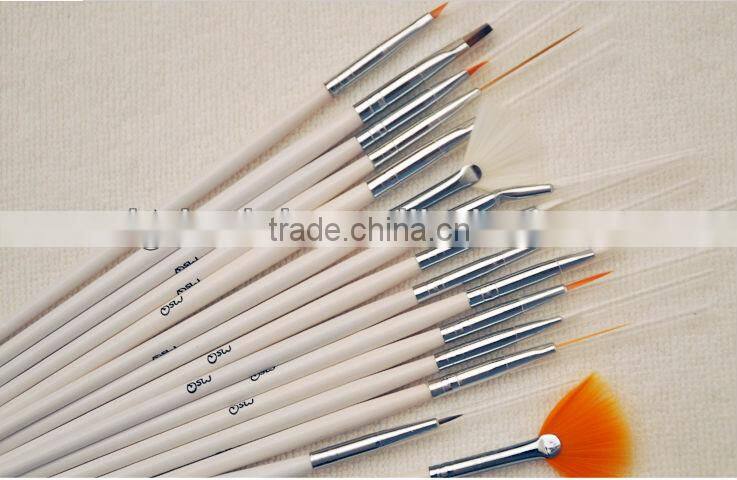 DANIWER 15PCS best cheap Nail art brush set