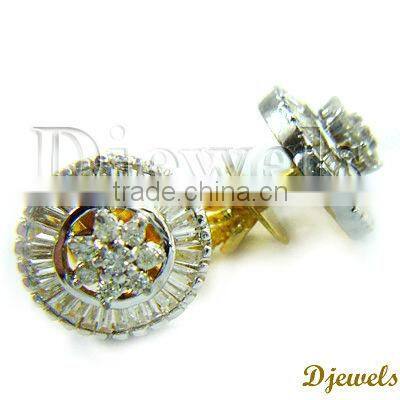 Diamond Earrings, Ladies Diamond Earrings, Earrings Jewelry