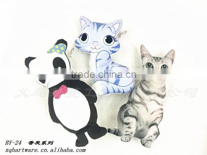 Healthfull Cute Panda Car Freshener , bamboo charcoal deodorizer for car