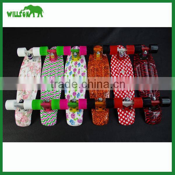 2016 hot sale wholesale skateboards with water transfer