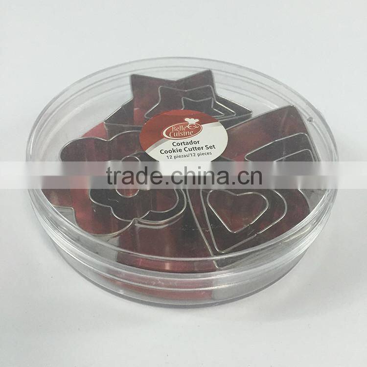 Cute & safe stainless steel Cookie Cutter Sets
