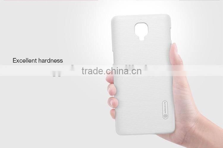 2016 ORIGINAL Nillkin Super Frosted Shield Case Back Cover For OnePlus 3 High Quality BACK COVER FREE LCD PROTECTOR INSIDE