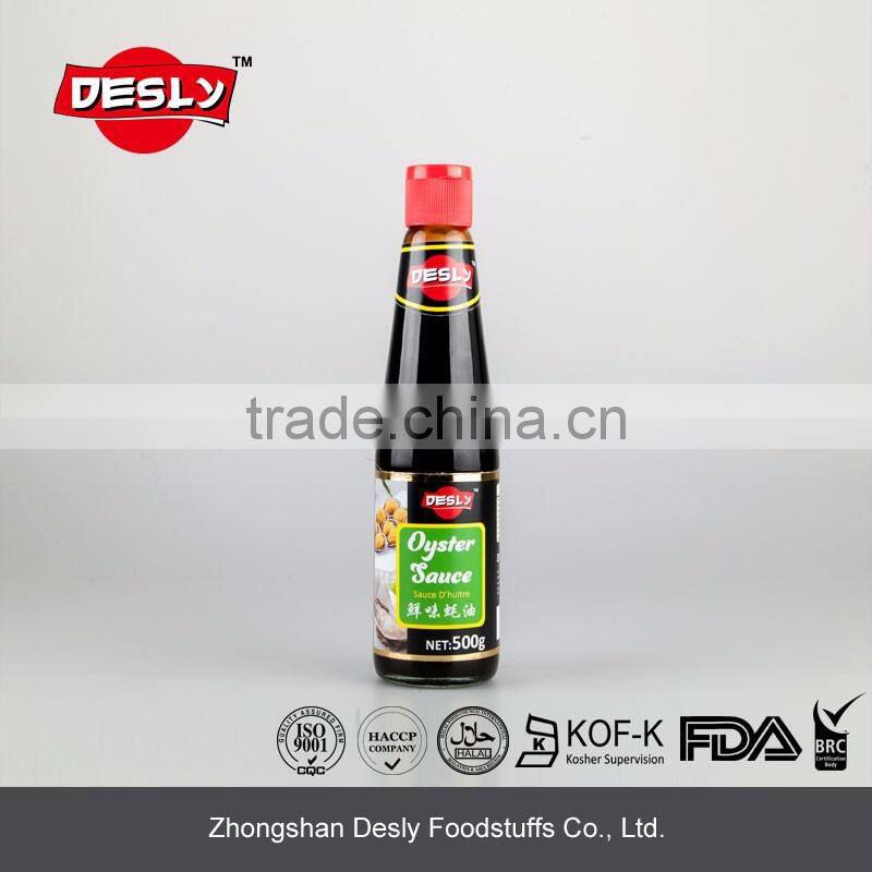 Chinese oyster sauce fresh taste