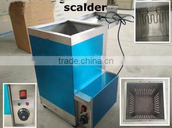 Well appreciated by purchasers fully automatic commercial industrial chicken plucker machine poultry scalding machine HJ-70L