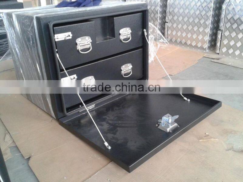 Steel Undrbody Toolbox with Stainless Steel Lid