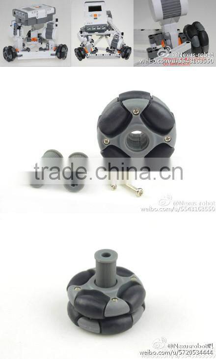 NYLON plastic conveyor omni skate wheel 48mm compatible Omni wheels