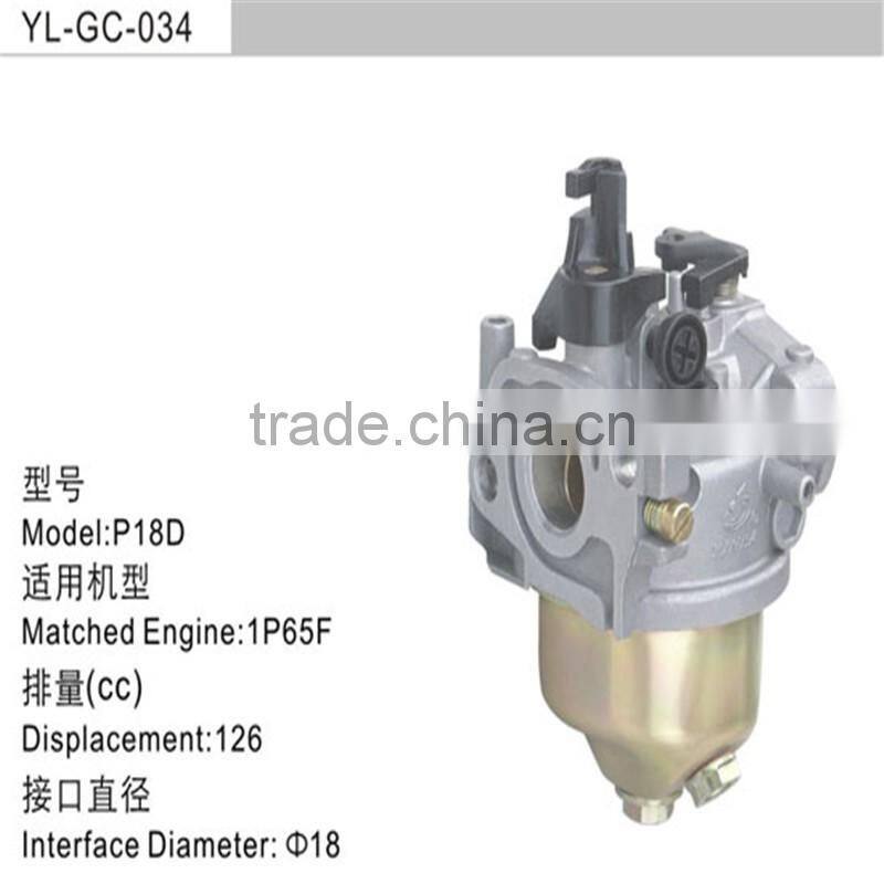 gasoline engine 1P65F carburetor