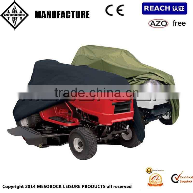 All-weather protection cover for lawn or garden tractors