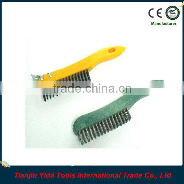 Plastic Shoe Handle wire brush