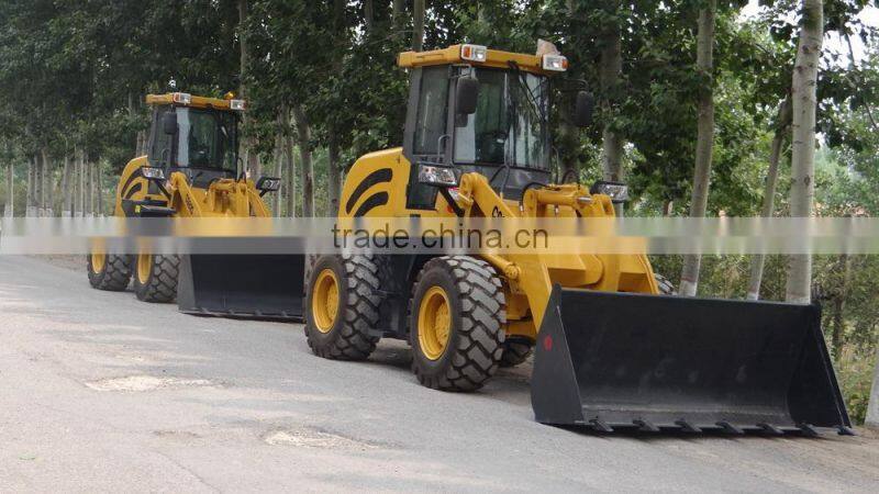 China factory supply 2 TON JT920 wheel loader with CE, 1.0-1.2m3 bucket capacity