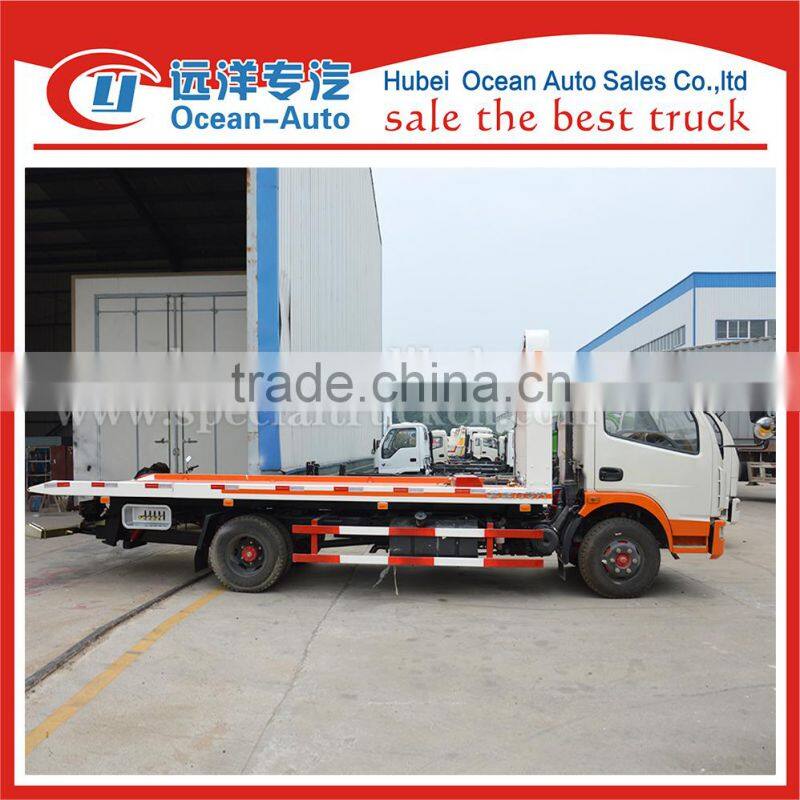 Dongfeng 3Ton emergency truck new road wrecker tow truck for sale