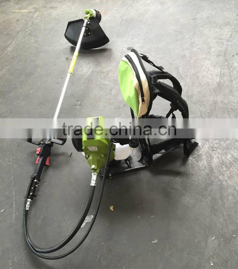 Back pack garden grass cutter,gasoline brush cutter,Backpack petrol Grass Trimmer 42.7cc