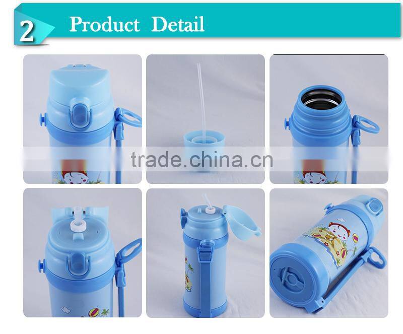 new design and fashion double wall stainless steel water bottle(FSAK)