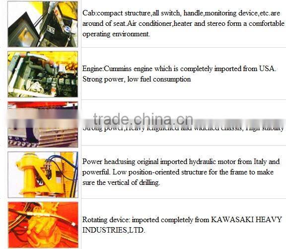 CE foundation pile Rotary drilling machine