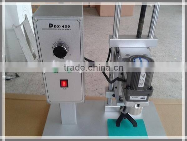DDX-450 semi-automatic locking capping machine for bottle caps