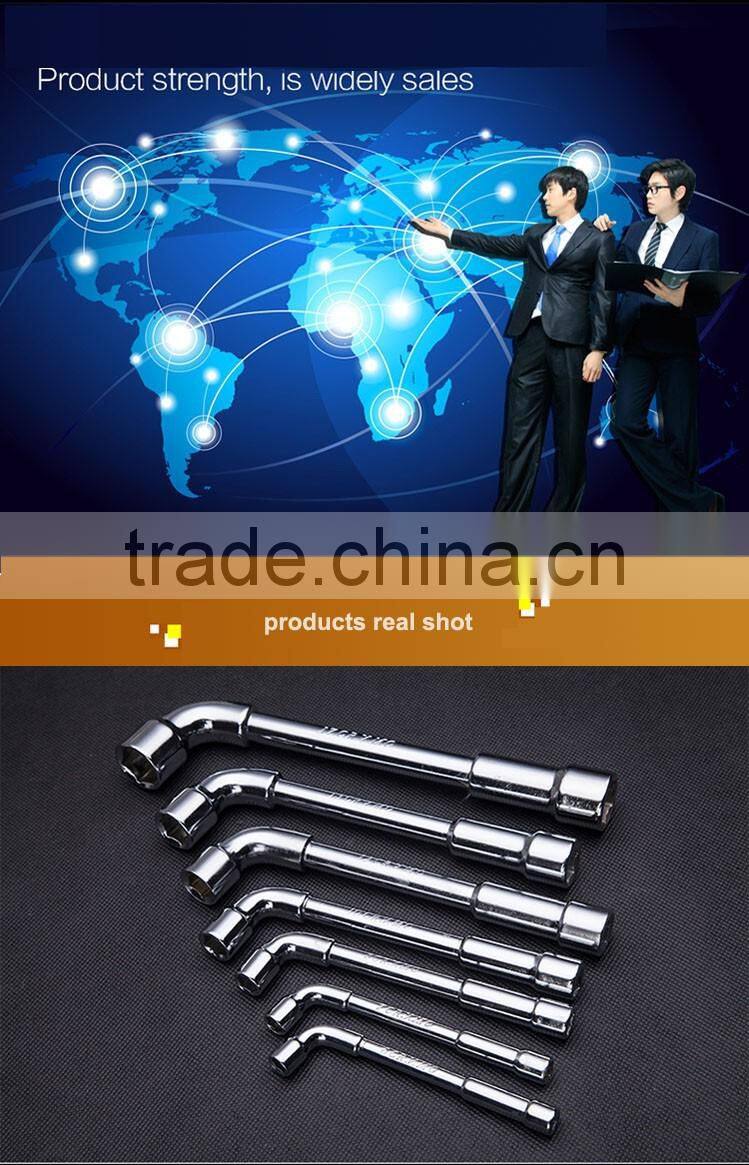 perforation little l type pipe spanner