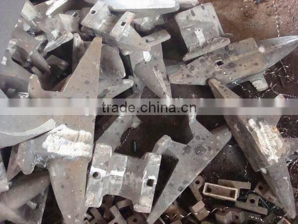 100kg double horn casting steel anvil