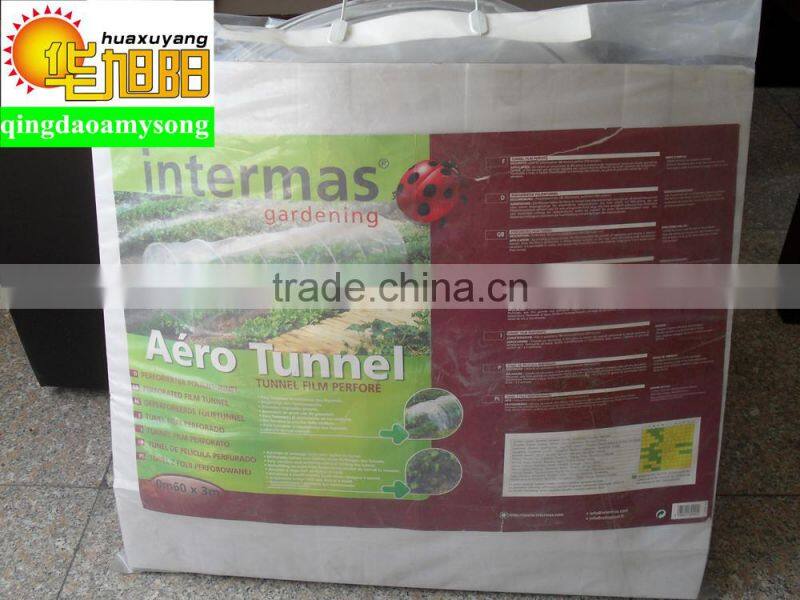 PE agricultural plastic greenhouse easy poly tunnel film with wire frame construction for winter garden