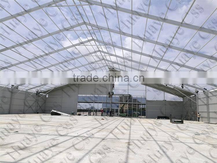 ISO approved Hard wall system warehouse tent for industry