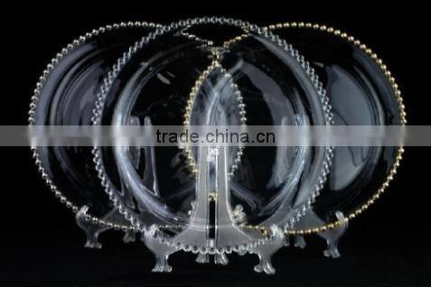 wholesale sinofur glass plate for event
