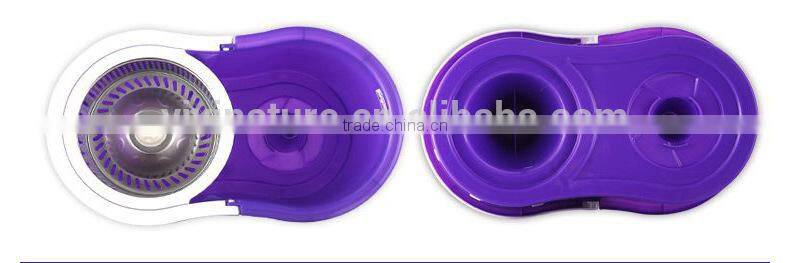 Bucket System And Complete Swivel Rotating Magic Mop 2 Mop Heads