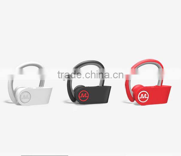 Wireless Sports Stereo Bluetooth Headset With CSR V4.1+EDR Universal Ear Hook Style Bluetooth Earphone