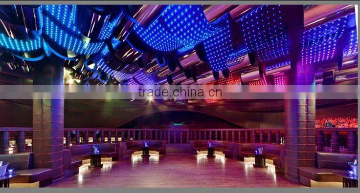 dmx starry deco soft led video led curtain light