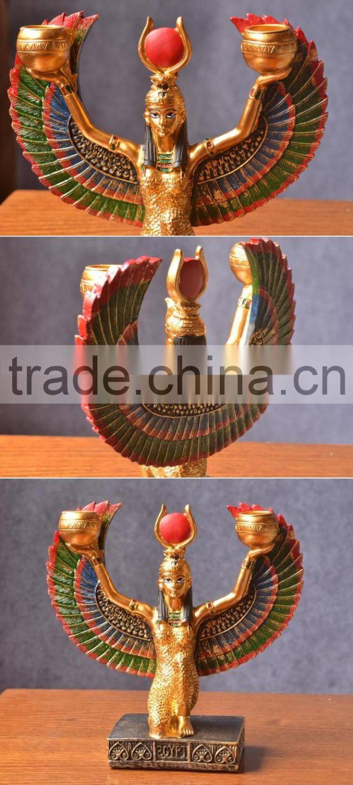 Polyresin statue mini sexy female figurine