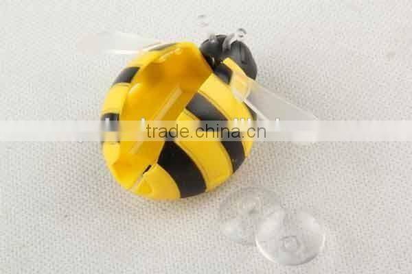 Bee shaped plastic bathroom accessories/toothbrush holder