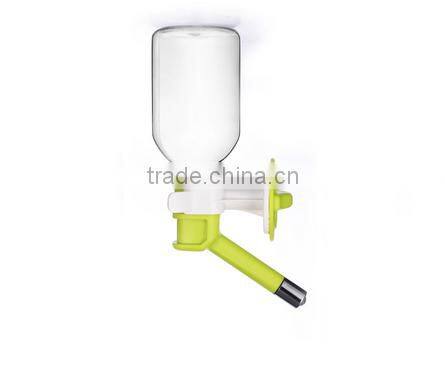 Plastic pet dog water dispenser feeder