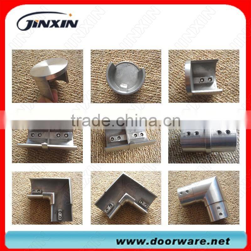 JINXIN Casting Stainless Steel Slot Tube Connector/Channnel Tube Fittings