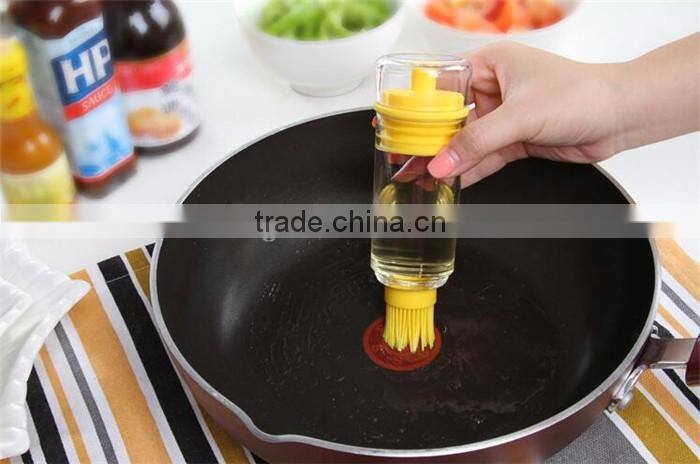 Multifunction brush /Multifunction bottle with silica gel head