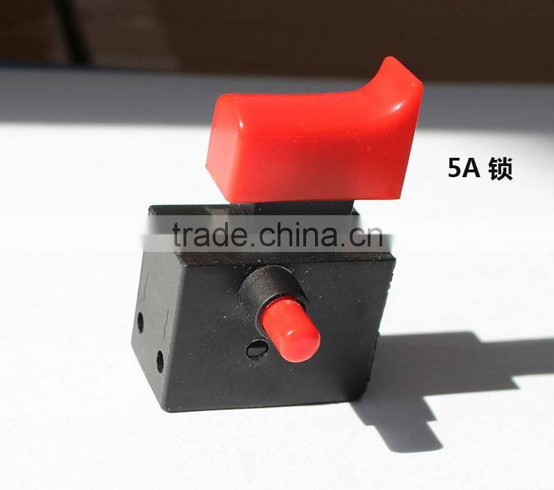 5A switch with lock suitable for electric drill
