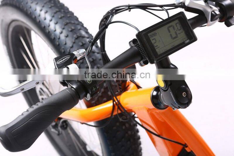 26 inch suspension 48V motor fat tire electric bike e bike