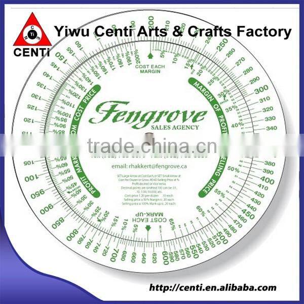 Hot Sale Profit Markup Plastic 2 Wheel Calculator