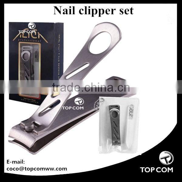 high quality 2 pcs Stainless Steel Fingernails & Toenails clippers