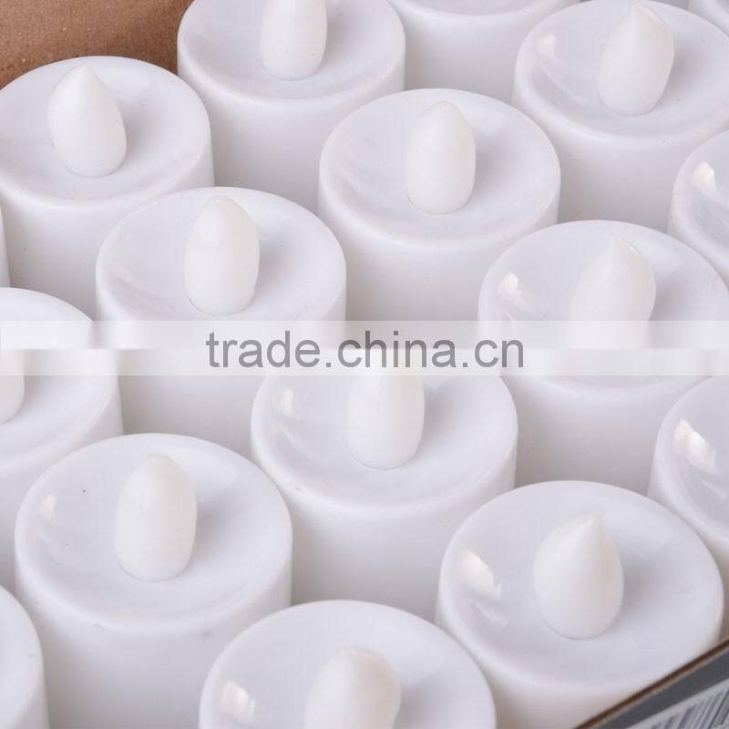 Hot Wholesale Wedding Decoration Mini Colorful Changing Fickering LED Romantic Candle Light