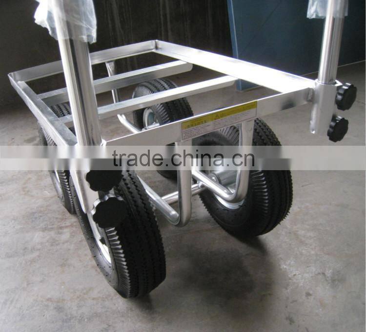 Four Air Wheel Cheap Aluminium Tool Cart