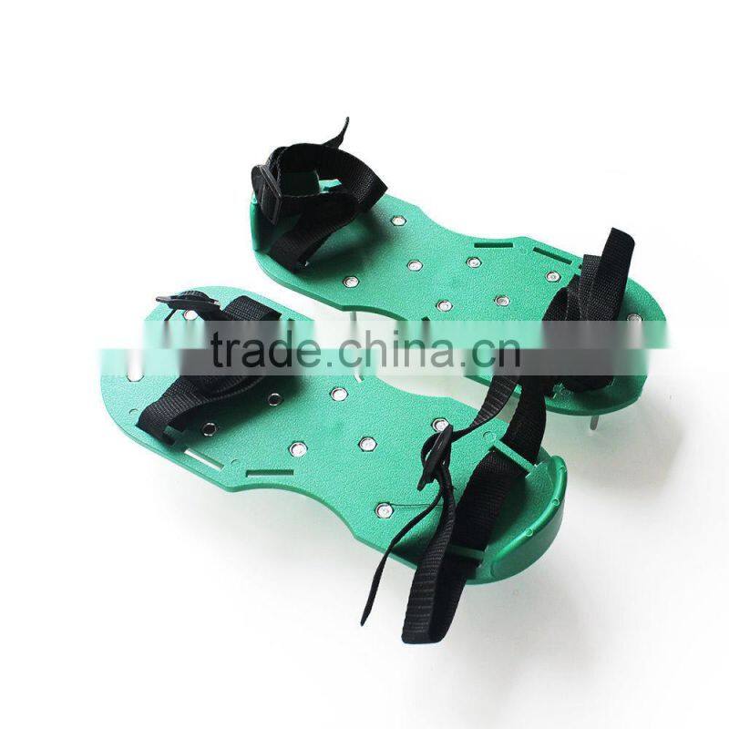 Lawn Loosen The Soil Care Grass Sod Spike Spiked Strap Shoes Garden Tool