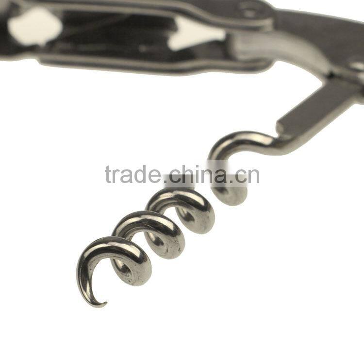 ZY-K1058 2017 new arrival wine opener corkscrew with wood handle