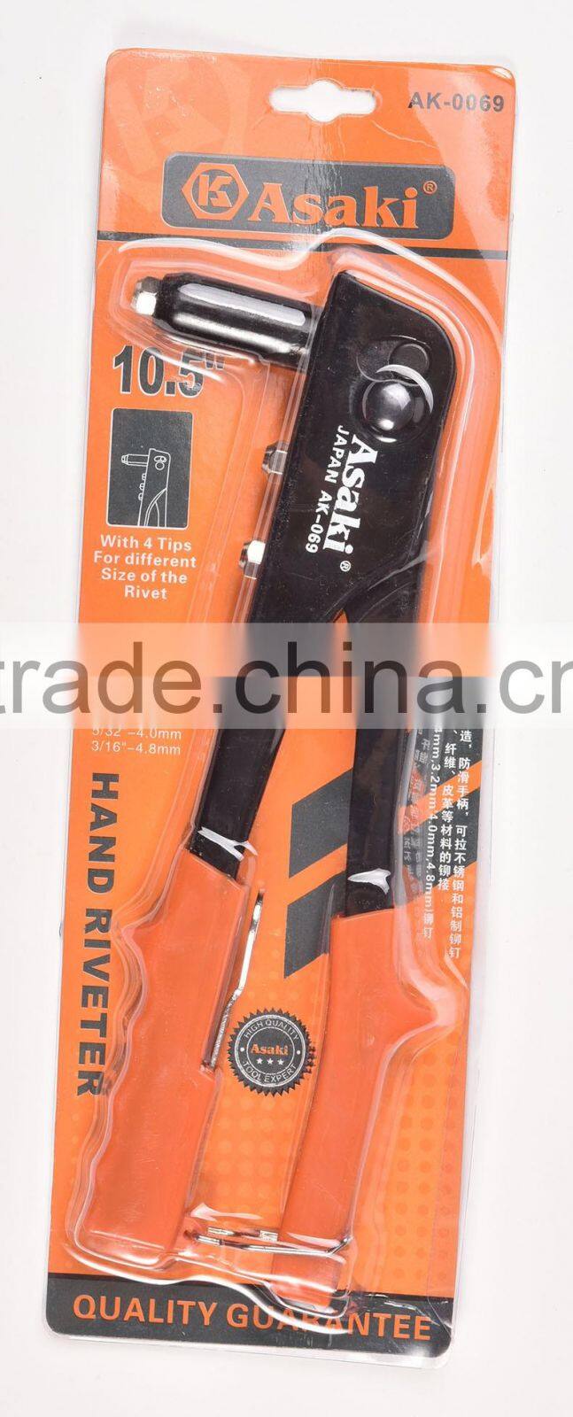 9.5" single hold hand riveter punch tool AK-0329