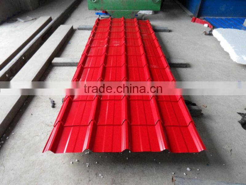 Colored Coated Steel Sheet/PPGI For Roofing Sheet From China