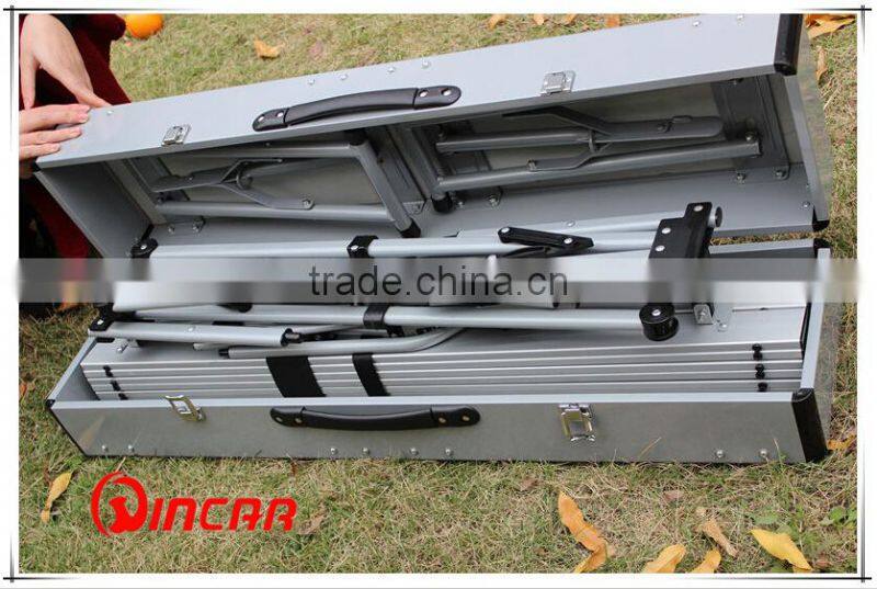 Folding Outdoor Camp Suitcase Picnic Table by WINCAR