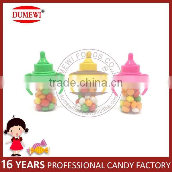 Plastic Baby Bottle Candy Puffing Nipple Candy