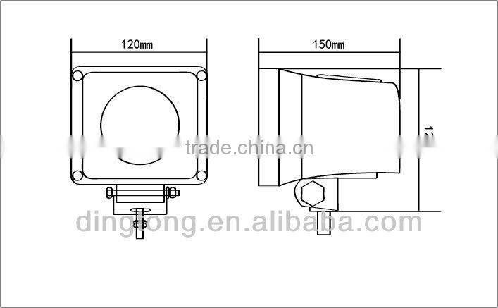 Xenon 55W HID Projector Light 2006 Hid Work Lamp