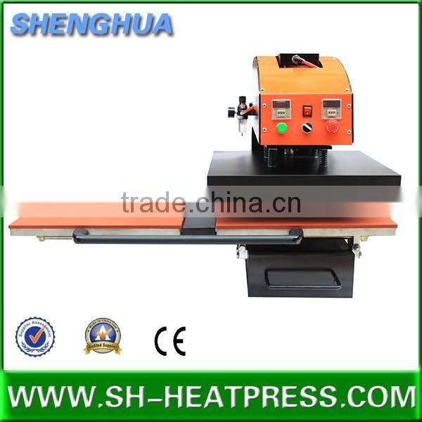 up slide pneumatic Heat press Machine for sale ,sublimation heat press with CE certificate