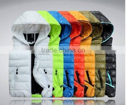 New 2017 High Quality Cotton-padded Waistcoat Men Spring Comfortable Couples Sleeveless Jacket Winter Casual MAN JACKET