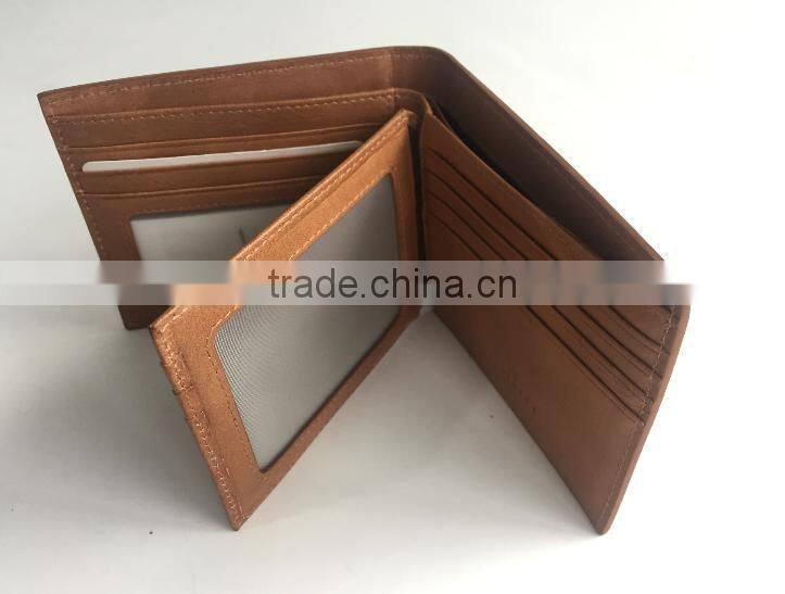 genuine cowhide leather wallet Classical Style Wallet Men's Genuine Leather Wallet money bag