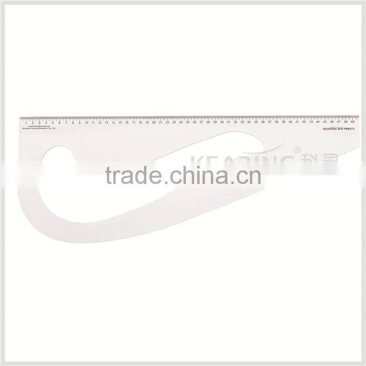 Kearing Acrylic Plastic Patchwork Quilting Ruler 50cm Pattern Curve Template #PM6513